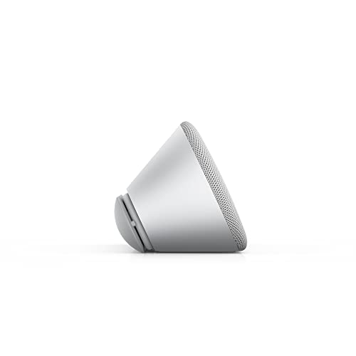 Dell SP3022 USB Computer Speaker for PC, Laptop, Monitor, Business Conference-Mini Soundbar Speakerphone, AI Noise Echo Cancellation, Full Duplex Audio, 2 x 1.8W, MS-Teams Certified - Platinum Silver - style: SP3022
