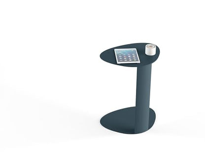 BDI Furniture Bink 1025-19.25'' Laptop Stand, Side Table, End Table, C Table for Sofa or Bedside, Ocean - color: Blue