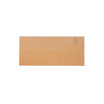 Linon Melissa Natural Wooden One Drawer Writing Desk - color: Natural