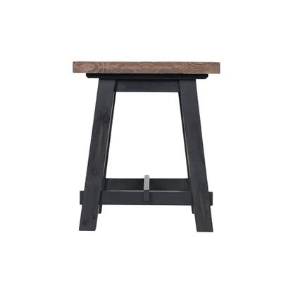 Alaterre Furniture Adam 21 Solid Wood Side Tabl
