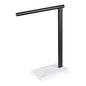 KOKOSIRI Hand Towel Rack Stand Towel Holder with Steady Marble Base for Bathroom Vanity Countertop, Matte Black Stainless Steel 15.7'' Height THS0006-BK - color: Matte Black, size: 1-Bar