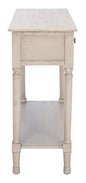 SAFAVIEH Home Collection Josie Greige 2-Drawer Console Table - color: Greige