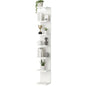 home stuff Wall shelf unit, 11 3/4x74 3/4,Use fixing devices suitable for the walls in your home. (White with LED Light) - color: White With Led Light