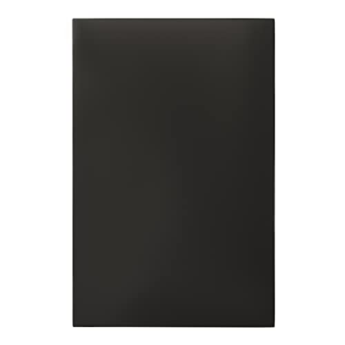 Kate and Laurel Lockhardt Metal Minimal C-Table for Bedroom or Living Room; Black; 19 x 13 x 27; Modern Narrow Side Table for Small Spaces and Bedroom Accent Piece