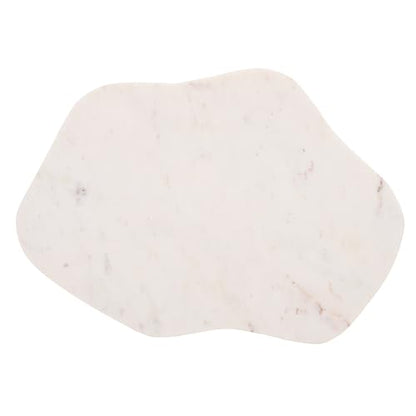 SAFAVIEH Home Collection – Kanon Taupe Base & White Marble Top Accent Table, Sculptural Modern Design, Fully Assembled (ACC3235A) - color: White/Taupe