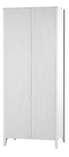 Camaflexi Shaker Style Bookcase, 72", White - color: White, size: 72"