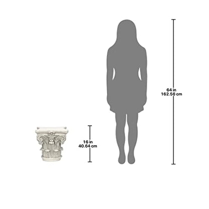 Design Toscano The Corinthian Pillar, Capital Small - size: Small, style: Corinthian