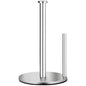 Paper Towel Holder Countertop, OBODING, Stainless Steel Kitchen Paper Towel Holder Stand for Kitchen Organization, Stainless Steel Paper Towel Holders for Standard and Large Rolls (Silver) - color: Silver