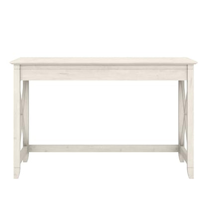 Bush Home Key West 48W Writing Desk in Linen White Oak - color: Linen White Oak, size: 48W