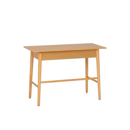 Linon Melissa Natural Wooden One Drawer Writing Desk - color: Natural