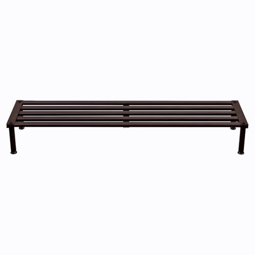 Metal Plant Stand, Rust-proof Aluminum Display Rack, Plants Display Stands Decoration Racks for Living Room Garden Balcony Patio (Ebony, 42.5Inch Low Leg) - color: Ebony, size: 42.5Inch Low Leg
