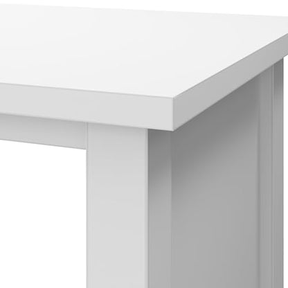 Bush Home Broadview 6 Cube Organizer in Pure White, Home Office Storage Solution, Compact Shelving Unit for Workspace, Multi-Purpose Organizer for Books