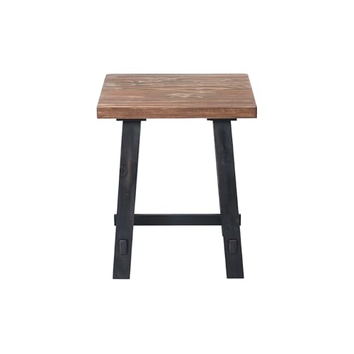 Alaterre Furniture Adam 21 Solid Wood Side Tabl