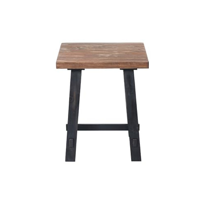 Alaterre Furniture Adam 21 Solid Wood Side Tabl