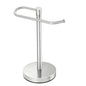 Hand Towel Holder Stand, 14.37 inch Standing Towel Racks for Bathroom, Stainless Steel Free Standing Towel Rack, Heavy Weight Towel Bar for Bathroom Vanity Countertop &Kitchen