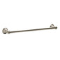 Moen Preston Collection Brushed Nickel 18-Inch Single Bathroom Towel Bar, DN8418BN - color: Brushed Nickel, size: 18 Inch