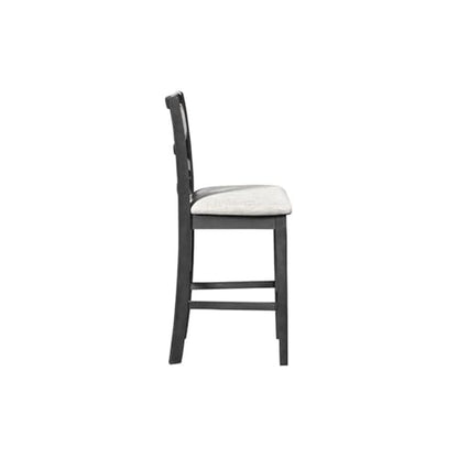 New Classic Furniture Gia Counter Chairs, Set of 2, Gray - color: Grey, size: Set of 2, style: Counter Chair
