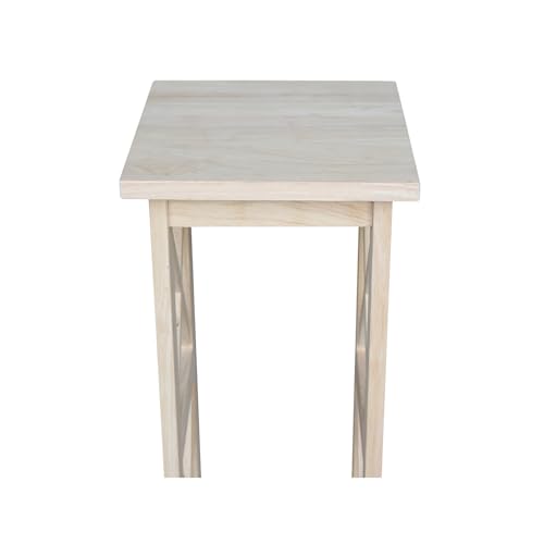 International Concepts Plant Stand, 36 inch, Unfinished - color: Unfinished, size: 12 inch W x 12 inch D x 36 inch H