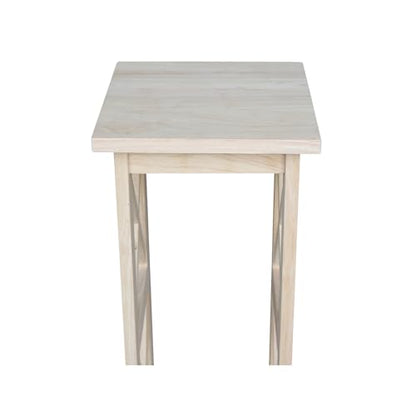 International Concepts Plant Stand, 36 inch, Unfinished - color: Unfinished, size: 12 inch W x 12 inch D x 36 inch H