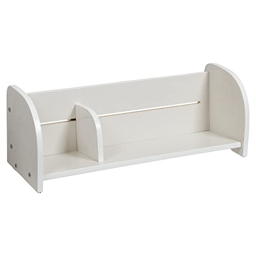 ECR4Kids Adjustable Forward-Facing Tabletop Book Display, Children's Furniture, White Wash - color: White Wash
