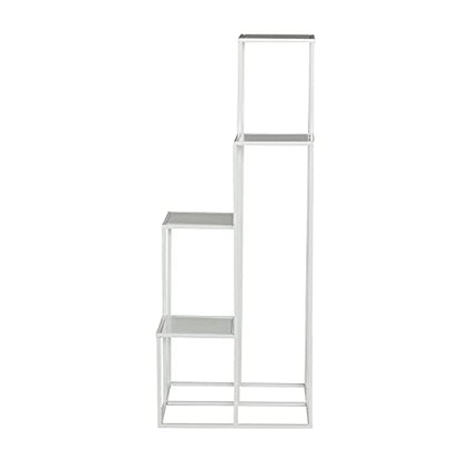 Deco 79 080111 Plantstand, White - color: White, size: 16" x 16" x 40"