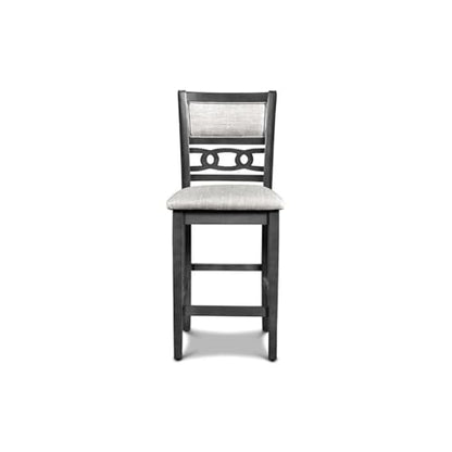 New Classic Furniture Gia Counter Chairs, Set of 2, Gray - color: Grey, size: Set of 2, style: Counter Chair