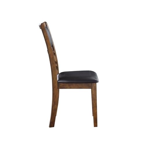 New Classic Furniture Gia Dining Chairs, Set of 2, Brown - color: Brown, size: Set of 2, style: Dining Chair
