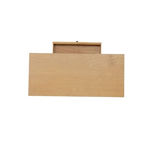 Linon Melissa Natural Wooden One Drawer Writing Desk - color: Natural