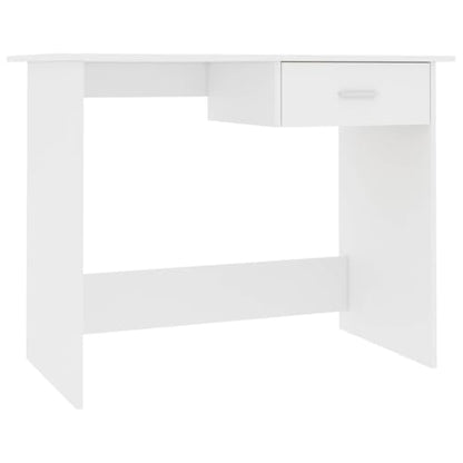 Modern Writing Desk for Home Office with Storage Drawer, Sleek Minimalist Design and Durable Matte Finish