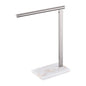 KOKOSIRI Hand Towel Holder Standing Towel Rack with Steady Marble Base for Bathroom Vanity Countertop, Brushed Stainless Steel 15.7'' Height THS0006-BR - color: Brushed Nickel, size: 1-Bar