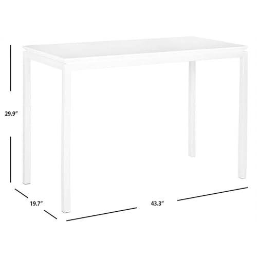 Pemberly Row Writing Desk, Versatile Style, Smooth Spacious Surface, Durable Construction, Ideal for Home Office, Bedroom, or Study, Functional Workspace for Writing or Light Computer Use