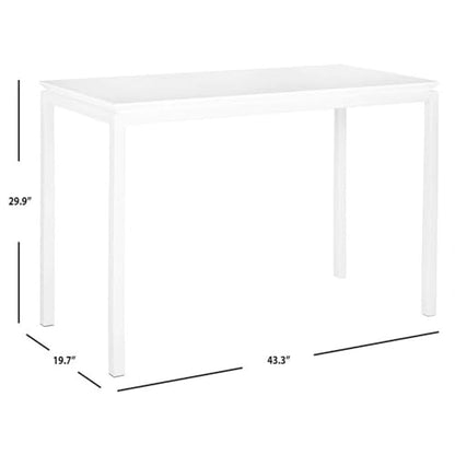 Pemberly Row Writing Desk, Versatile Style, Smooth Spacious Surface, Durable Construction, Ideal for Home Office, Bedroom, or Study, Functional Workspace for Writing or Light Computer Use