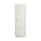 Sauder Miscellaneous Tall Storage Cabinet, Kitchen Pantry, Single Door with Adjustable Shelves, White Finish - color: White