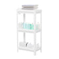 Tissting Bathroom Storage Rack 3-Tier, Plastic Freestanding Shelf | Multifunctional Organizer | Living Room & Bedroom & Kitchen | Space Saver(3 layers) - color: 3 Layers