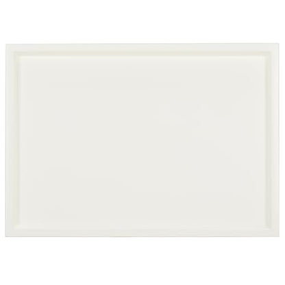 SAFAVIEH Home Collection – Naios White Accent Table, Modern Rectangular Side Table with Curved Legs, Minimalist Design (ACC9713B) - color: Ivory