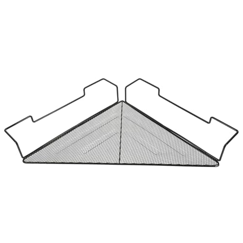 INOOMP Corner Flowerpot Stand Wire Flowerpot Display Rack for Small Pots and Bonsai Plant Pot Stand Shelf Holder Organizer for Balcony Indoor Office 18.89 X 11.02 X 2.36 in