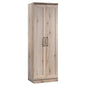 Sauder HomePlus Two Door Storage Cabinet/Pantry Cabinet, Pacific Maple Finish | Two Door - color: Pacific Maple