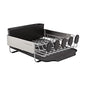 KitchenAid Compact, Space Saving Rust Resistant Dish Rack with Removable Flatware Caddy and Angled Self Draining Drainboard, 16.06-Inch, Black - color: Black, size: Compact