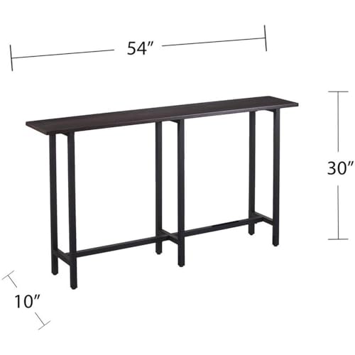 SEI Furniture Hendry Long Narrow Console Sofa Table, Multicolor (AMZ2906MC)