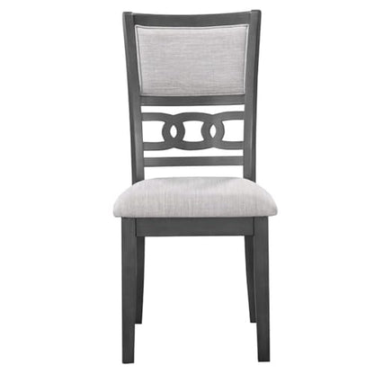 New Classic Furniture Gia Dining Chairs, Set of 2, Gray - color: Grey, size: Set of 2, style: Dining Chair