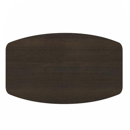 Furinno Simple Design Coffee Table, Dark Brown - color: Dark Brown, size: Coffee Table