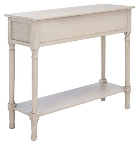 SAFAVIEH Home Collection Josie Greige 2-Drawer Console Table - color: Greige