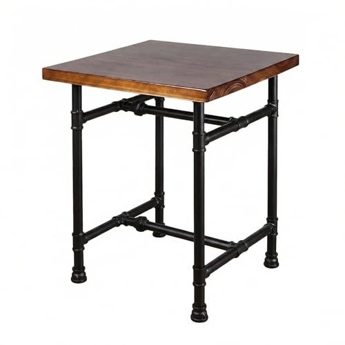 24 Inch Industrial Rustic Iron Pipe Entry Table, End Table, Coffee Table, Side Table, Metal Legs, Bar Table/Home Set/Living Room Set/Dining Room1