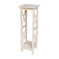 International Concepts Plant Stand, 36 inch, Unfinished - color: Unfinished, size: 12 inch W x 12 inch D x 36 inch H