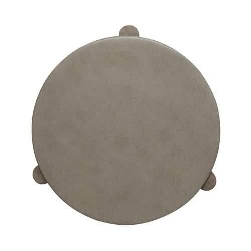 Liberty Furniture Affinity Chairside Table for Living Room - Dusty Taupe Faux Concrete Tops - size: Chairside Table