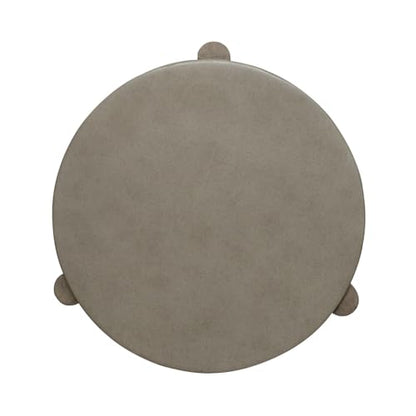 Liberty Furniture Affinity Chairside Table for Living Room - Dusty Taupe Faux Concrete Tops - size: Chairside Table