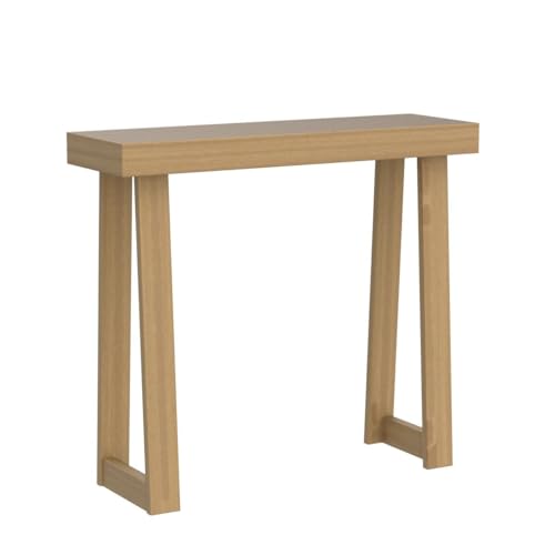Plank+Beam Classic Console Table, 36 Inch, Pecan | Non-Toxic Finishes, Versatile Design, Elegant Details, Easy Assembly, Quick Setup, Solid Wood - color: Pecan, size: 36" Console Table