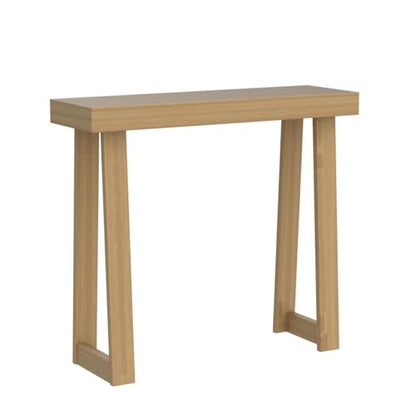 Plank+Beam Classic Console Table, 36 Inch, Pecan | Non-Toxic Finishes, Versatile Design, Elegant Details, Easy Assembly, Quick Setup, Solid Wood - color: Pecan, size: 36" Console Table