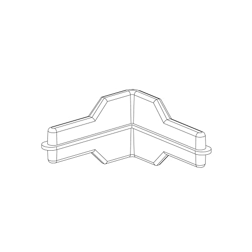 Chia Plastic Post Insert Full Set for Costco, Sam’s Club, Whalen, Gorilla Rack 5-Shelf Heavy Duty Steel Shelving Unit, Connectors, Feet, and Post Caps, 12 Pieces - color: 12 Pieces