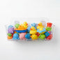 Bathtub Toy Storage – Clear Bath Toy Holder with Drainage Holes, Wall-Mounted No-Drill Organizer for Kids’ Tub Toys - size: Large